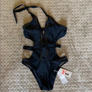 One piece Mesh Swimsuit